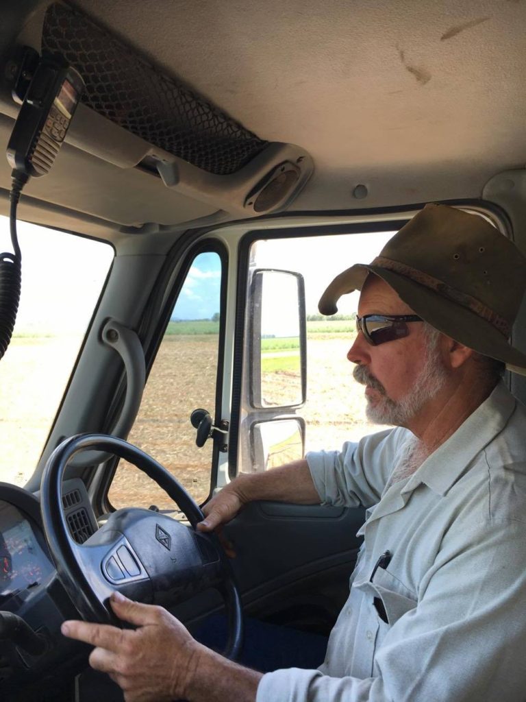 Peter in his dunder truck