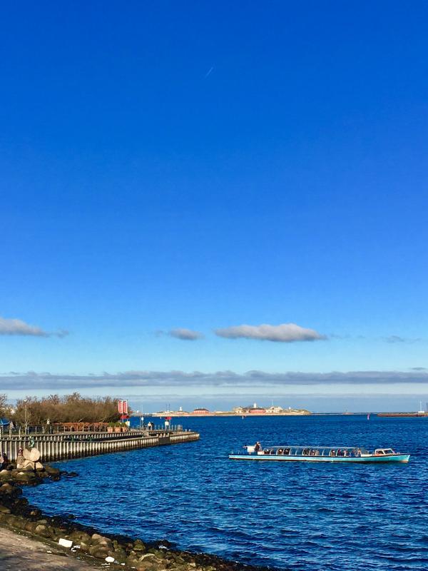 Boat in Copenhagen.