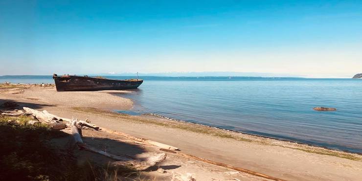 6 Scenic Amtrak Train Trips to Take in the USA, featured by top international travel blogger, Tracy's Travels in Time: View from the Amtrak Cascades