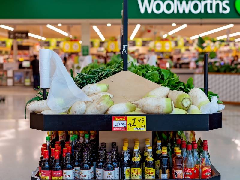 Australia Woolworths shop