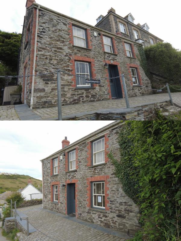Doc Martins house in Port Isaac