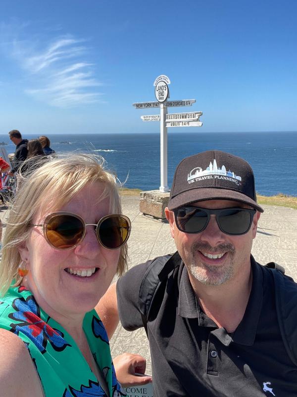 Doug and Tracy Collins at Lands End