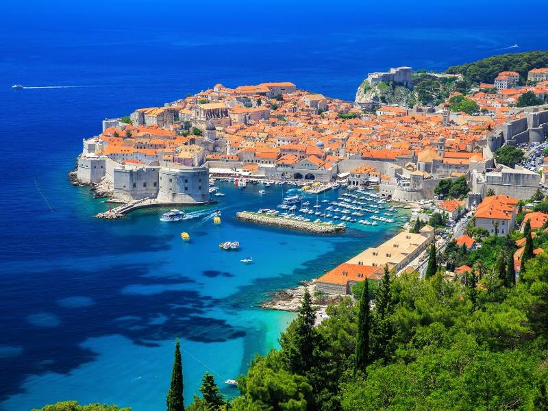 Dubrovnik in Croatia