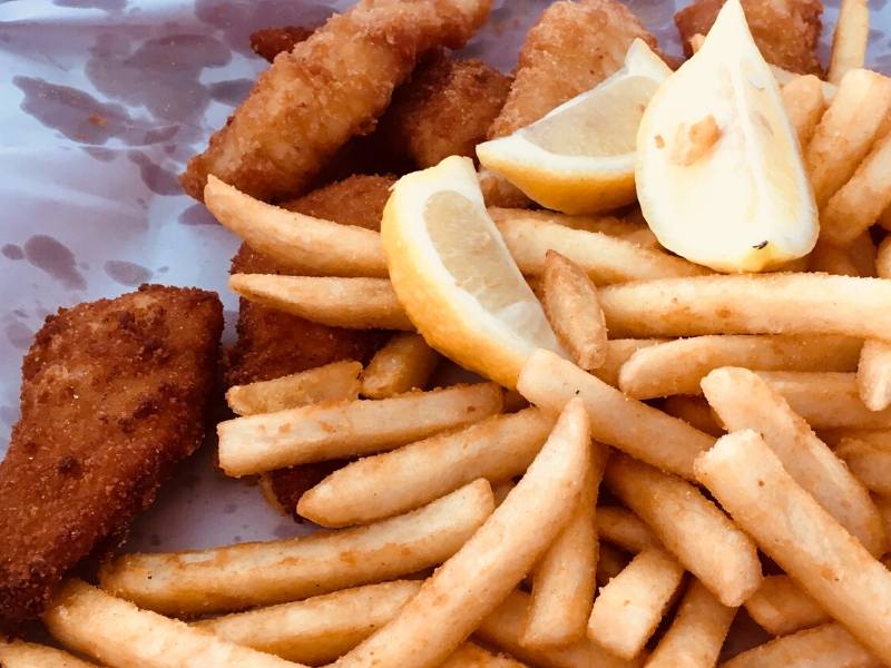 Fish and chips in Bowen 1