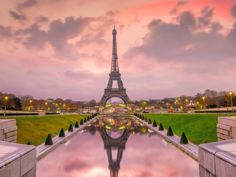 Paris Eiffel Tower.