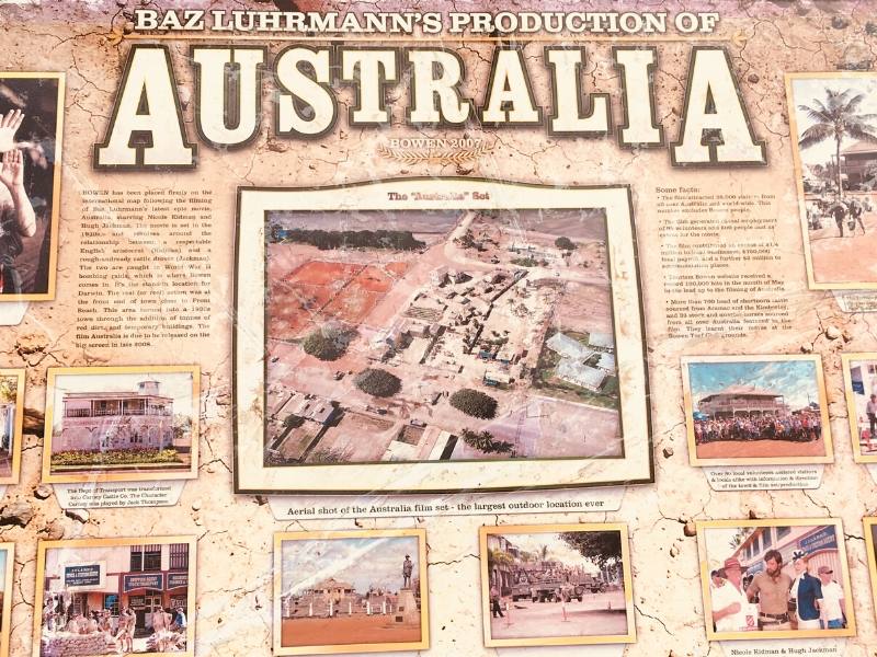 Set of the film Australia in Bowen