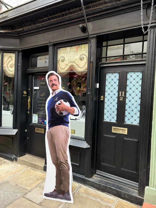 Ted Lasso cutout