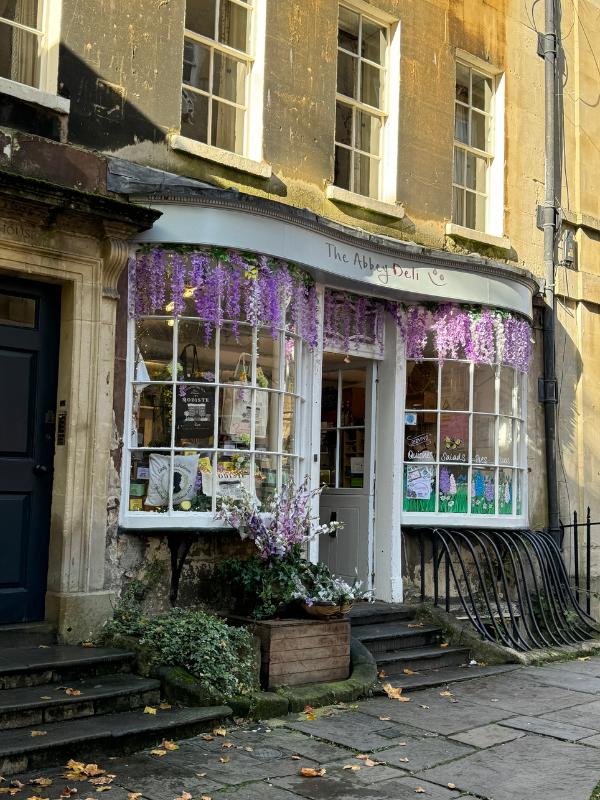 The house of the dressmaker in Bridgerton