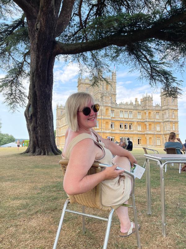 Tracy Collins at Highclere
