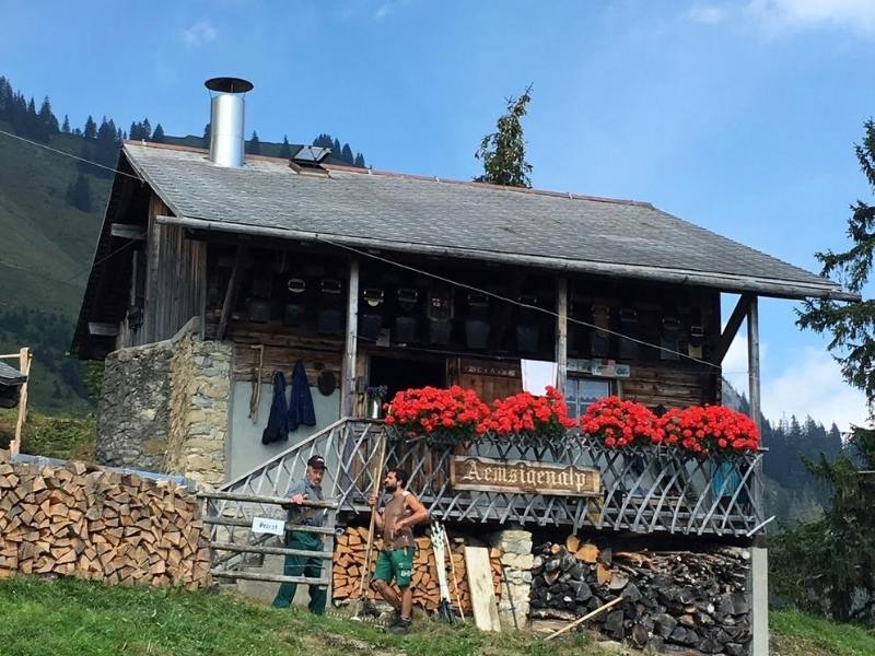 Swiss House on the way up Pilatus