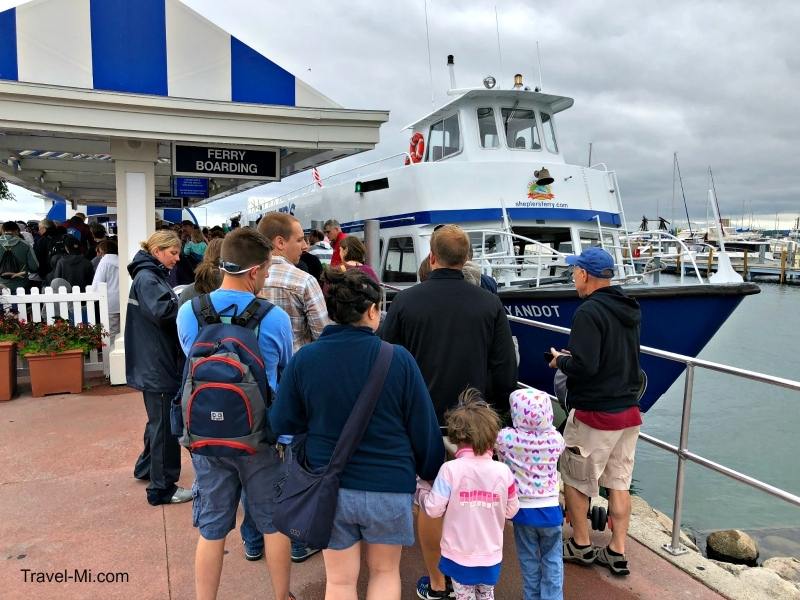 Ferry to Mackinac Island