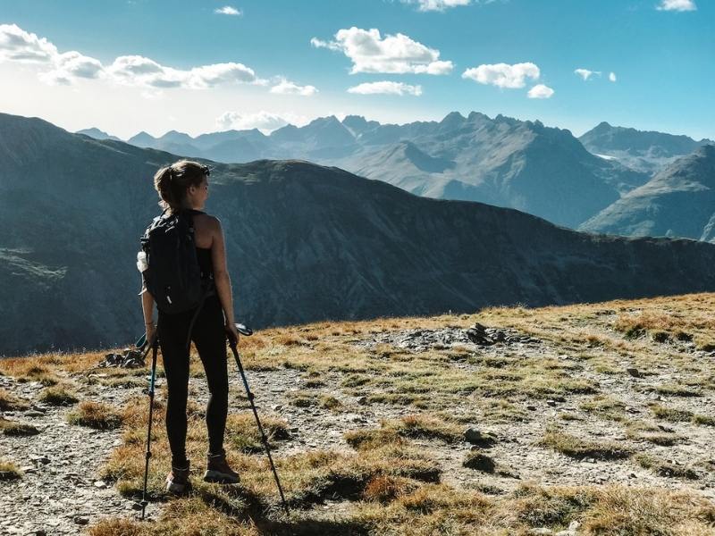 Views from a hike in the Swiss National Park