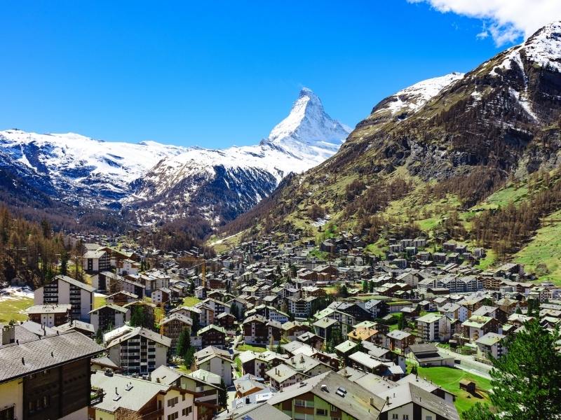 Zermatt Switzerland one of the best places to visit in Switzerland