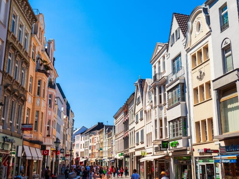 Bonn street scene.