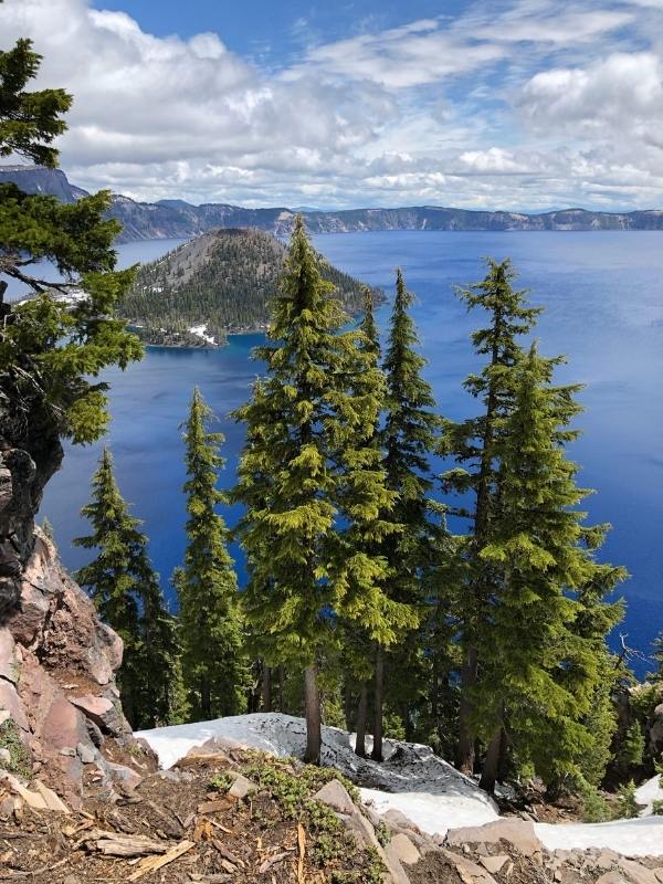 Crater Lake National Park.