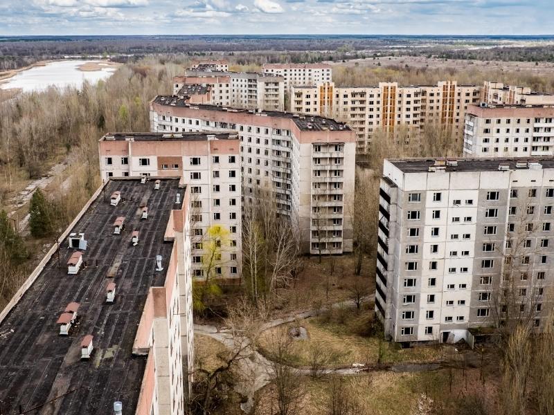 Pripyat Town in Chernobyl Nuclear Zone.