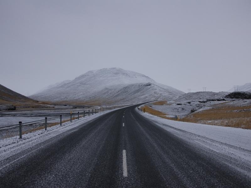 Akureyri in Iceland.