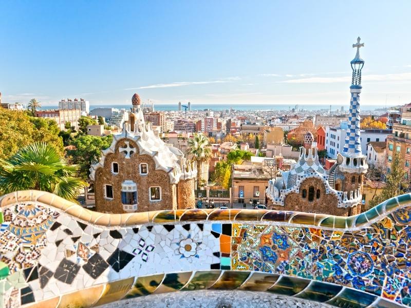 View over Barcelona.