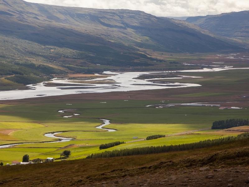 Egilsstaðir in Iceland.