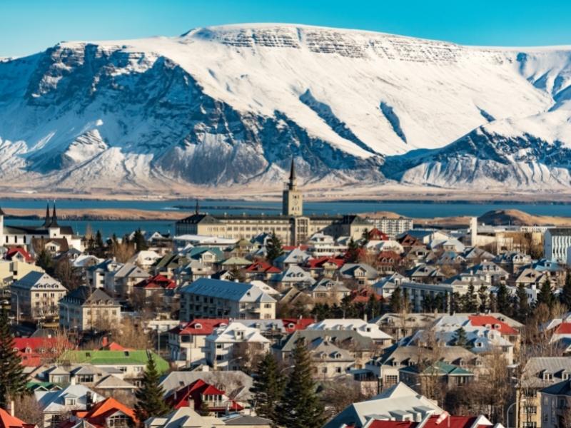 Reykjavik in Iceland.