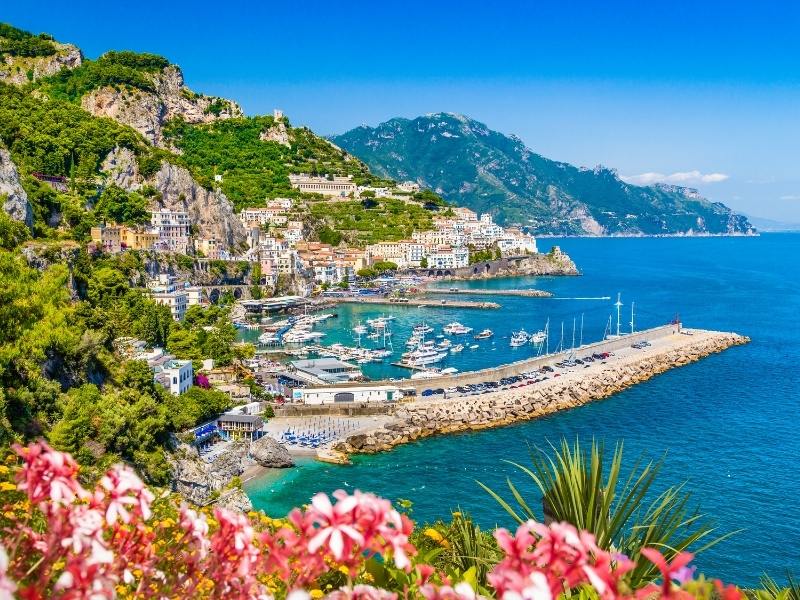 The Amalfi Coast.