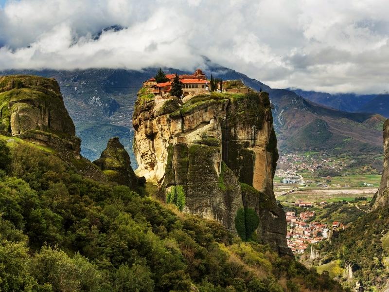 Meteora in Greece.