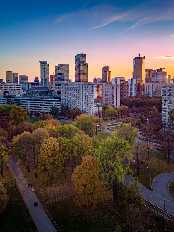Warsaw often features in Polish movies on Netflix.