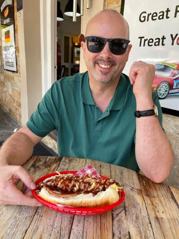Doug in Hahndorf near Adelaide