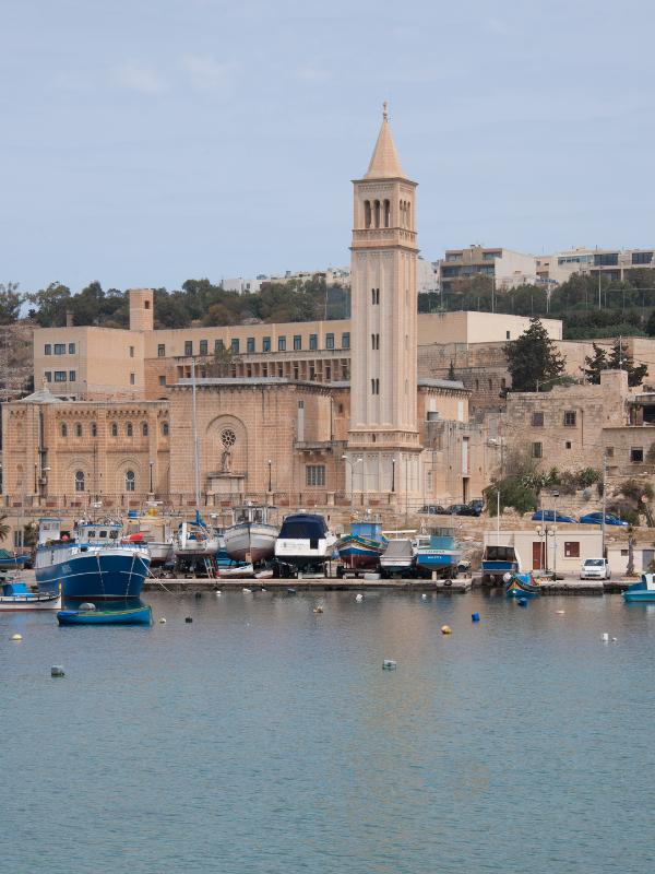 Marsaskala harbour.