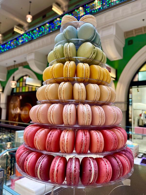 Macarons at the Queen Elizabeth building in Sydney