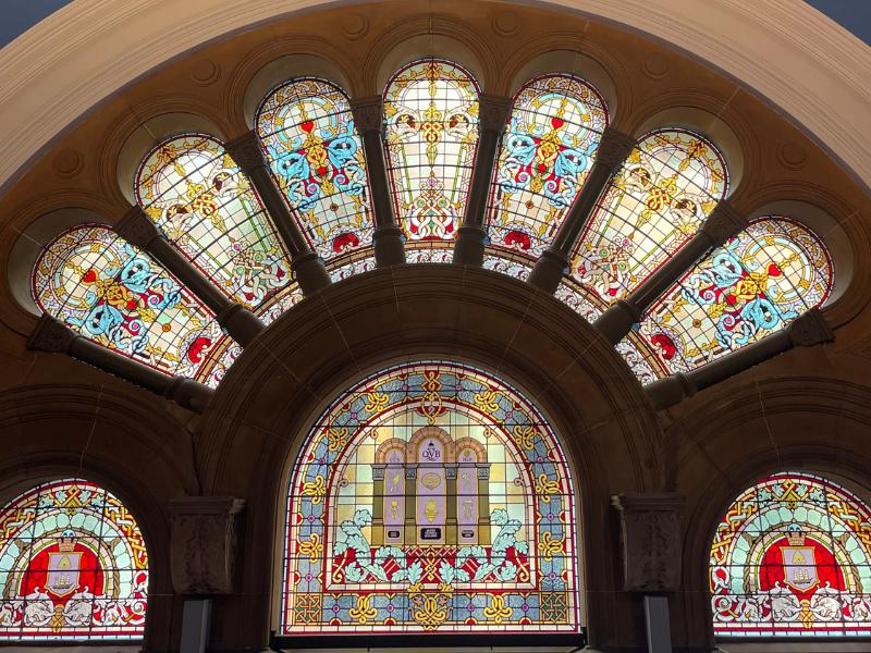 Windows at QVB in Sydney
