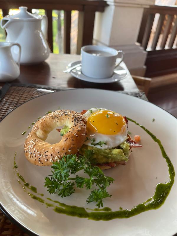 Bali Ubud Village Resort and Spa dining breakfast 2