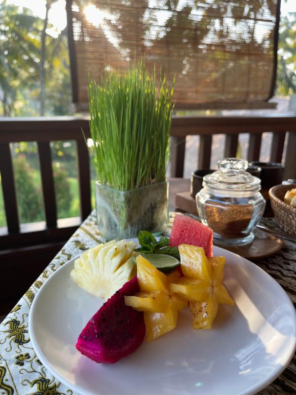 Bali Ubud Village Resort and Spa dining outside