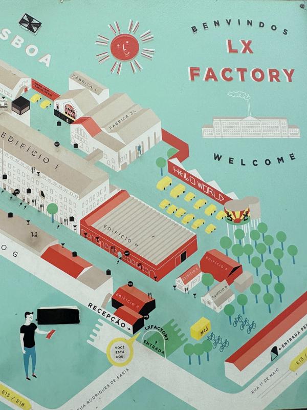 LX Factory map