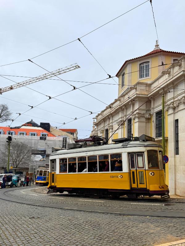 Tram in Lisbon