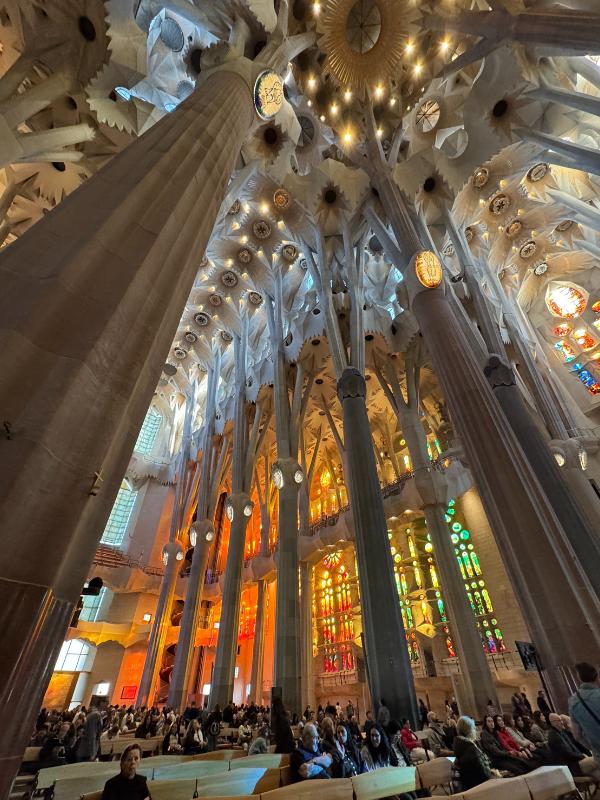 Inside La Sagrada