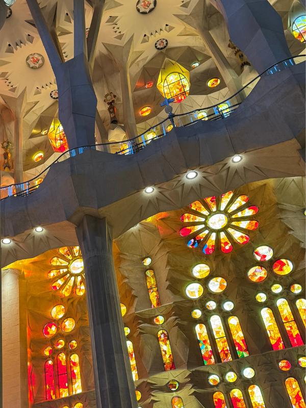 La Sagrada lights