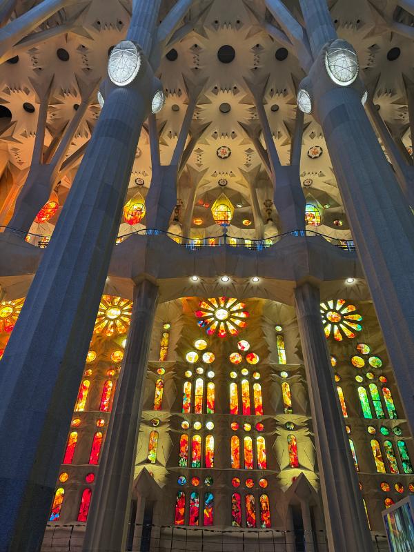 La Sagrada windows
