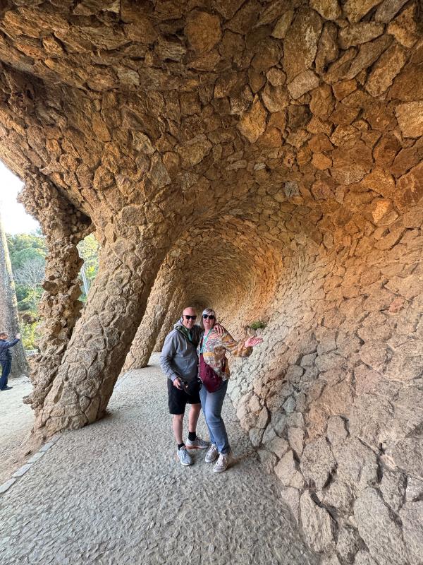 Park Guell tracy and doug