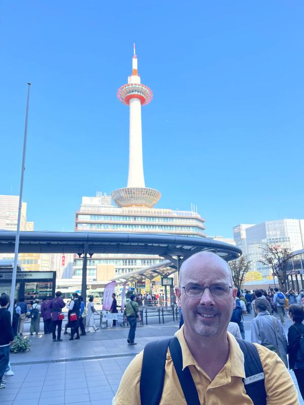 Doug at the Tokyo tower