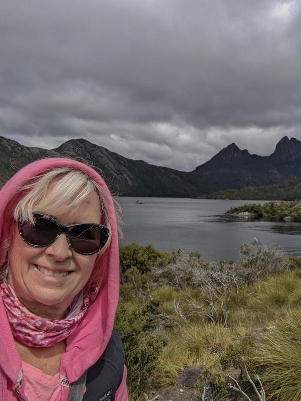Jen at Cradle Mountain