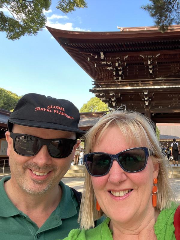Tracy and Doug in Tokyo