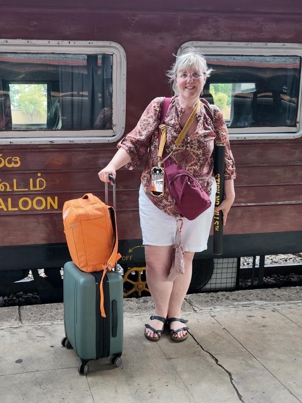 Tracy at Colombo Fort