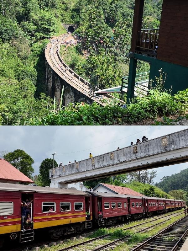 Trains and the Nine Arch Bridge