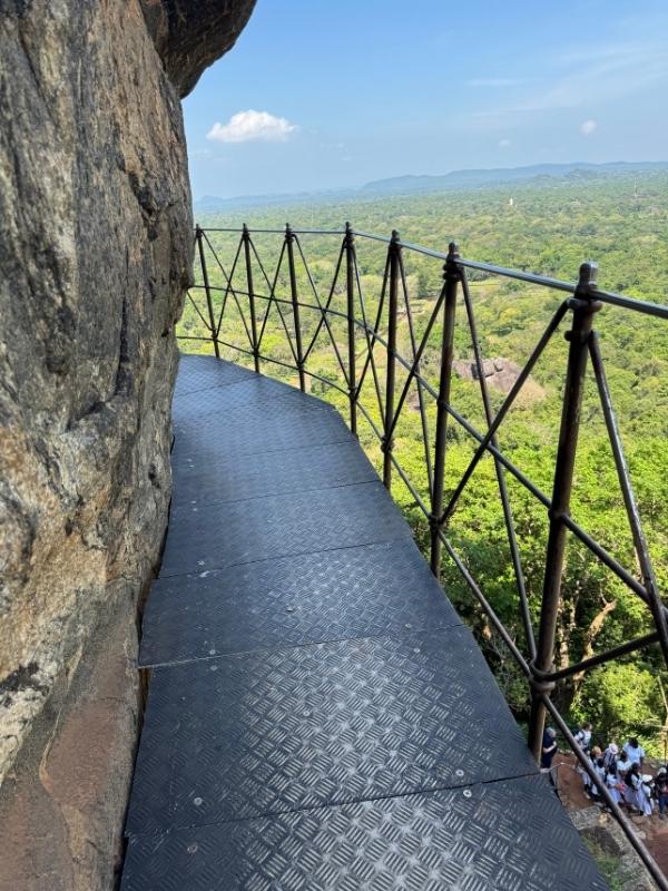 Walkway at Sigiriya