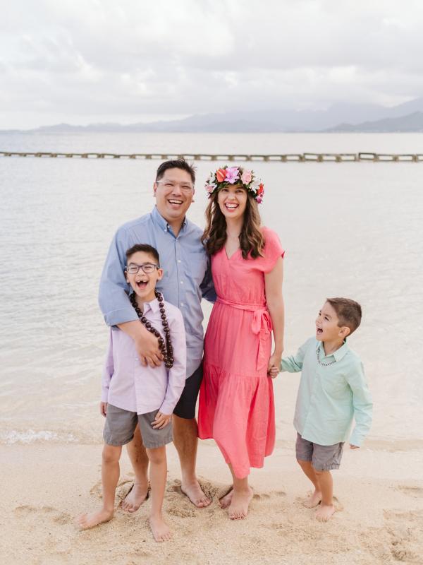 Marcie Cheung and family