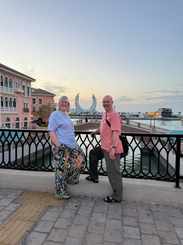 Qatar Itinerary with Tracy and Doug Collins.