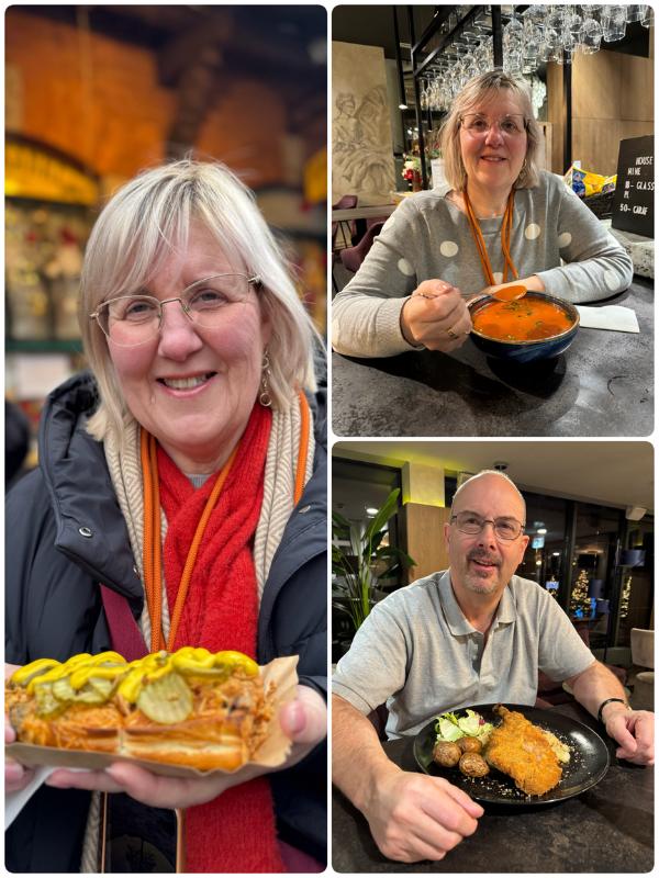 Food in Poland Tracy and Doug