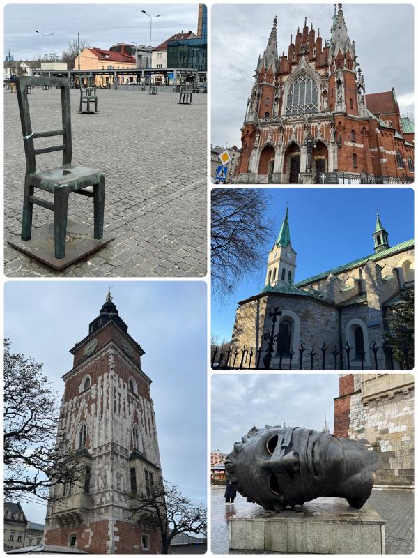 Out and about in Krakow