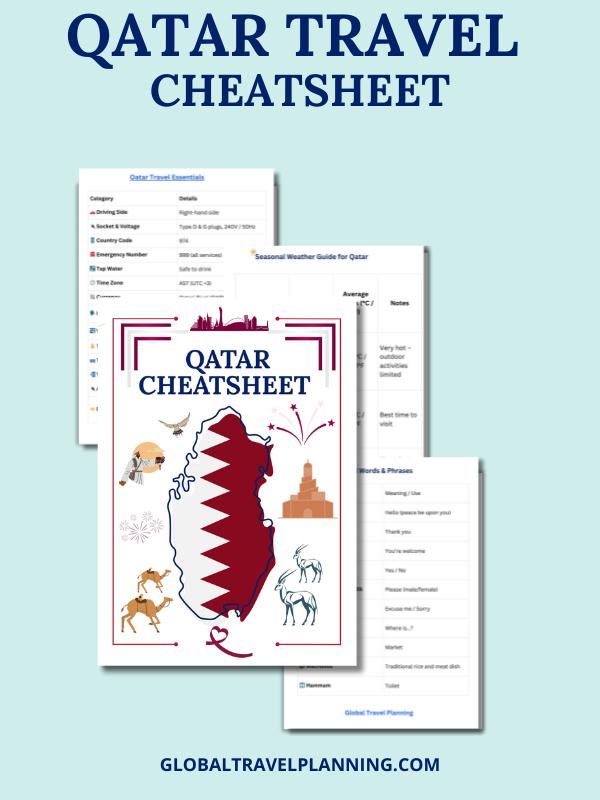 Qatar Travel Cheatsheet
